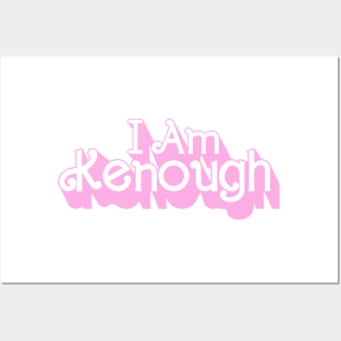 I am Kenough X Classic Pink Posters and Art